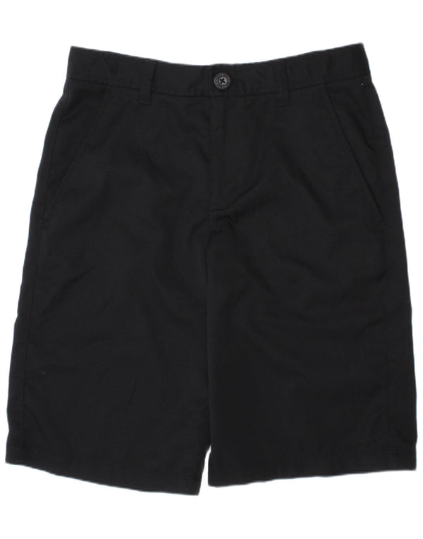 UNDER ARMOUR Boys Chino Shorts 15-16 Years W28 Black