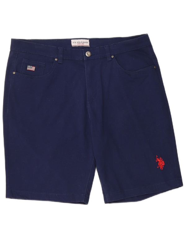 US POLO ASSN Casual Shorts til mænd IT 50 Large W34 Navy Blue