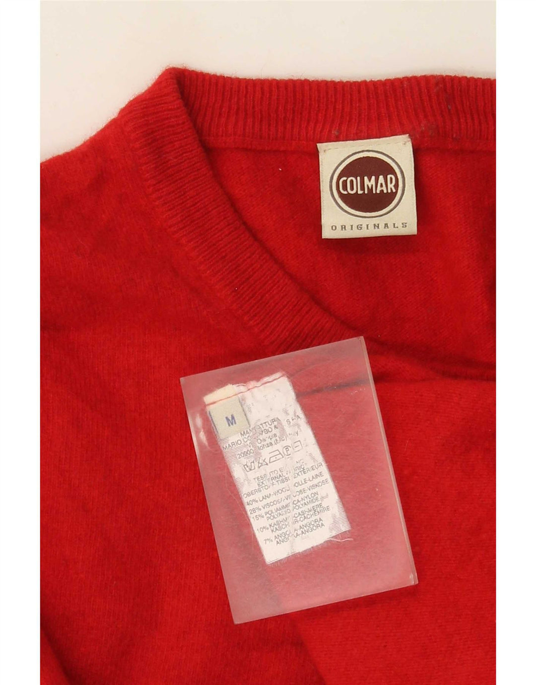 Colmar Herre Crew Neck sweater Medium Rød Uld
