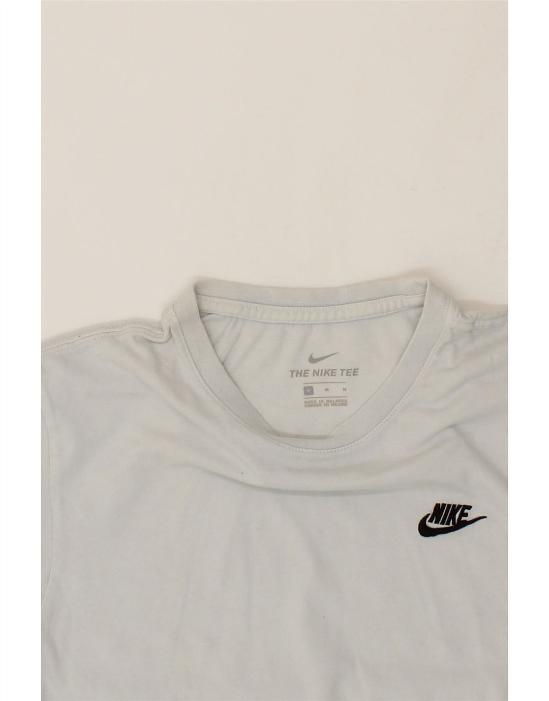 NIKE Womens T-Shirt Top UK 14 Medium White Vintage Nike and Second-Hand Nike from Messina Hembry 
