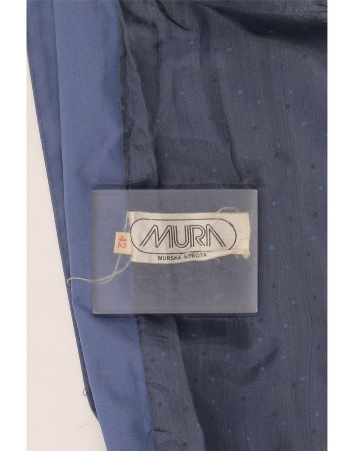 Vintage overfrakke til kvinder IT 42 Medium Blue