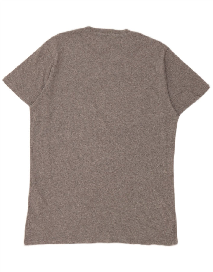 Levi's Herre grafisk T-shirt top mellemgrå bomuld