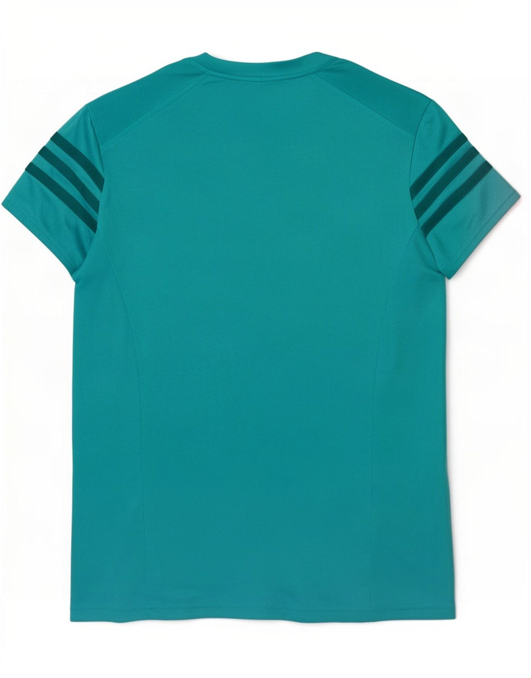 Adidas Dame Climalite T-Shirt Top UK 8/10 Lille turkis polyester