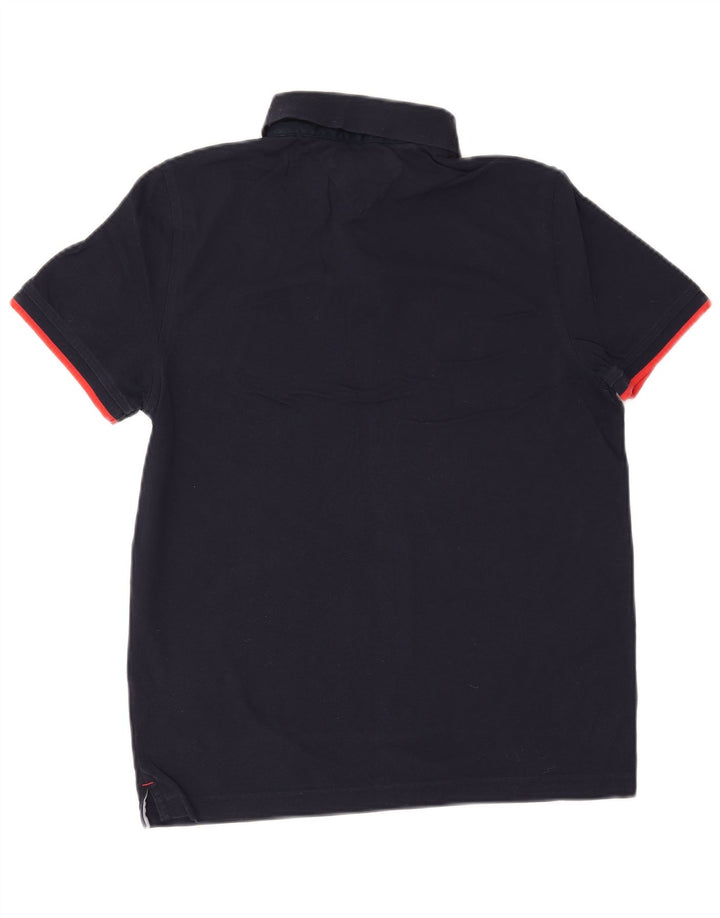 Tommy Hilfiger Herre poloshirt Lille marineblå bomuld