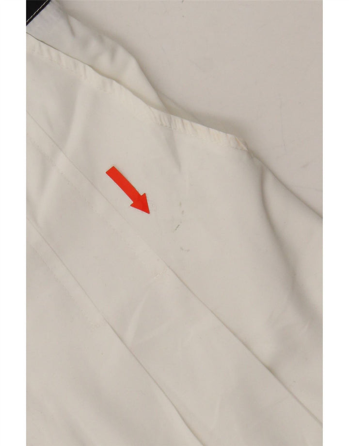 LOTTO Womens Tennis Skirt UK 12 Medium White Colourblock Polyester Vintage Lotto and Second-Hand Lotto from Messina Hembry 