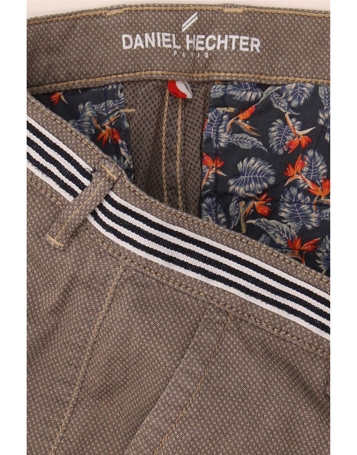 Daniel Hechter Herre Chino Shorts W35 Large Grå Bomuld