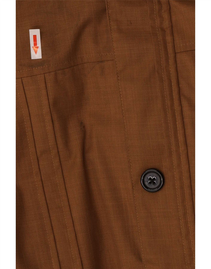 O'Neill Bomberjakke med hætte til mænd UK 38 Medium brun stribet polyester