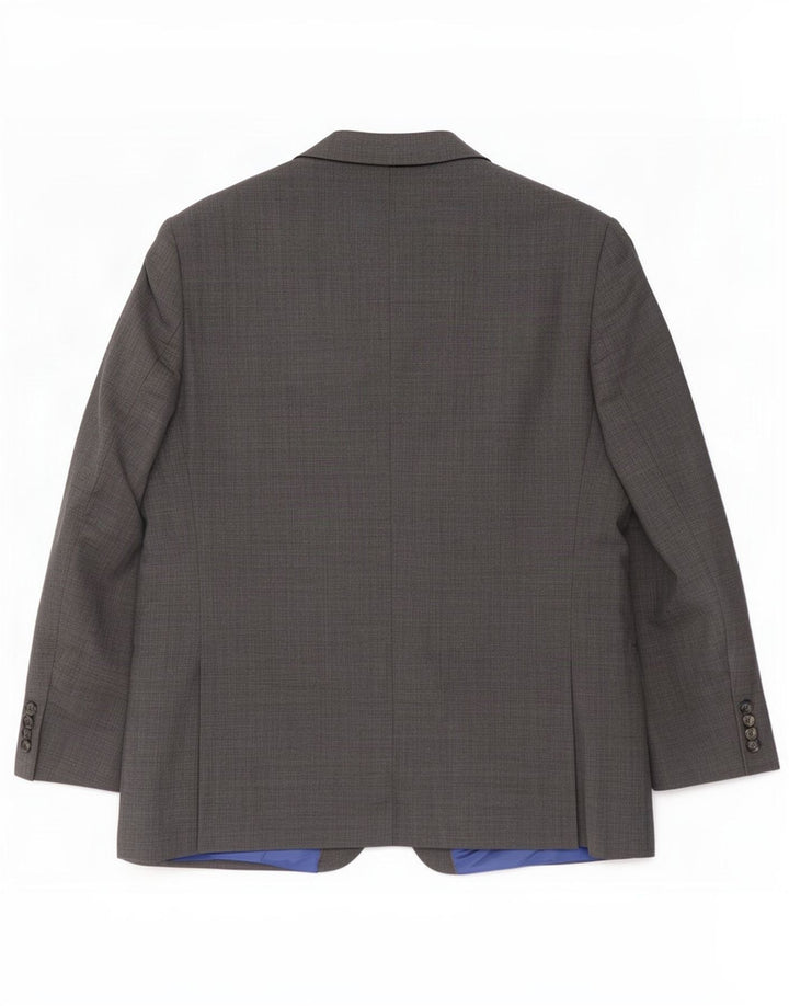 Marks & Spencer Herre 2-knaps blazerjakke UK 48 2XL Grå uld