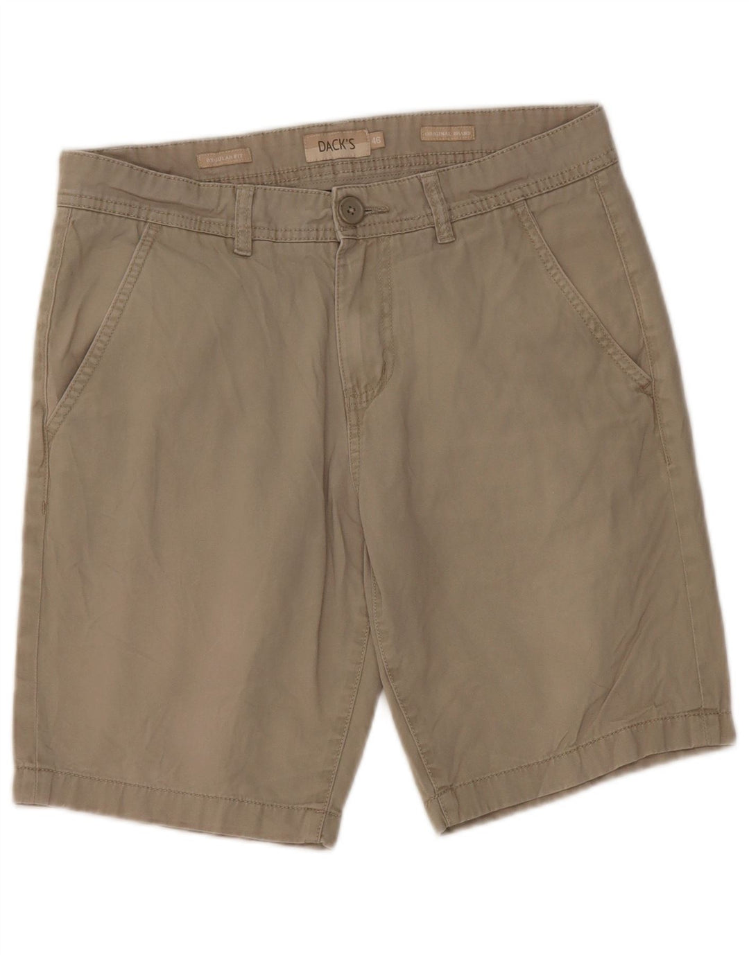 DACK'S Chino Shorts til mænd IT 46 Small W32 Beige Bomuld