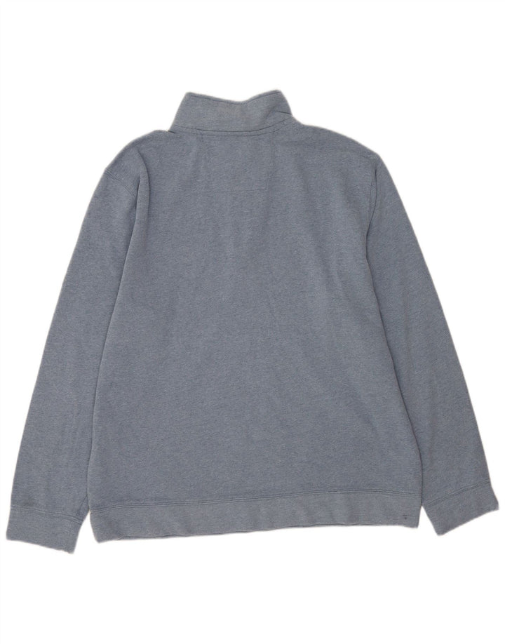 Nautica Sweatshirt med lynlås til mænd XL Blå