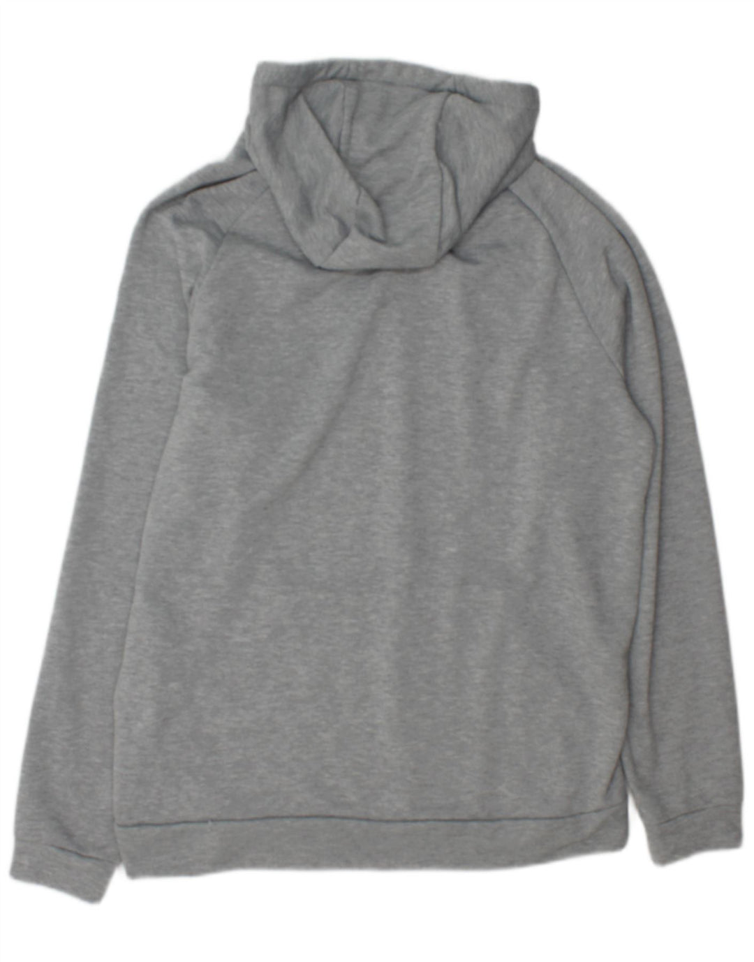 Nike Herre Dri Fit Grafisk Hoodie Jumper Large Grå Flecked Polyester