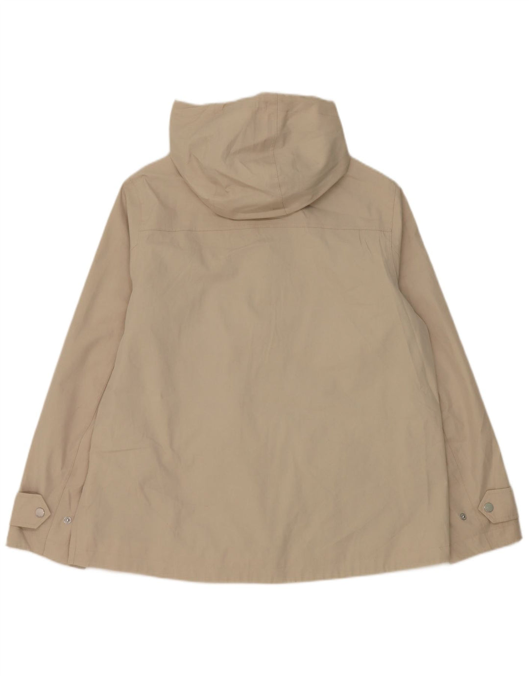 Joules Dame Hooded Regular Fit Regnjakke UK 14 Medium Grey Bomuld