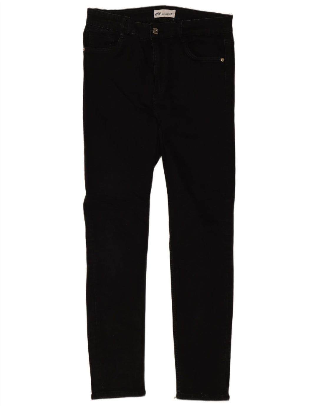 Zara Dame Skinny Jeans EU 40 Medium W30 L28 Sort