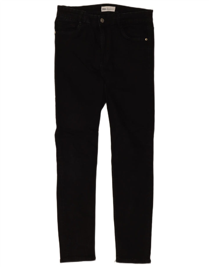 Zara Dame Skinny Jeans EU 40 Medium W30 L28 Sort