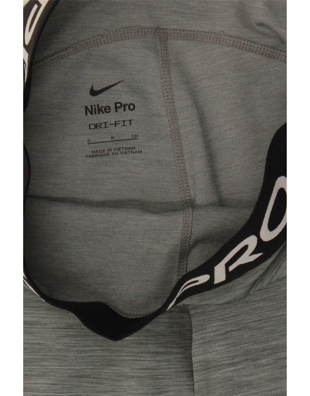 Nike Dame Dri Fit Grafiske Leggings UK 8 Small Grey Flecked