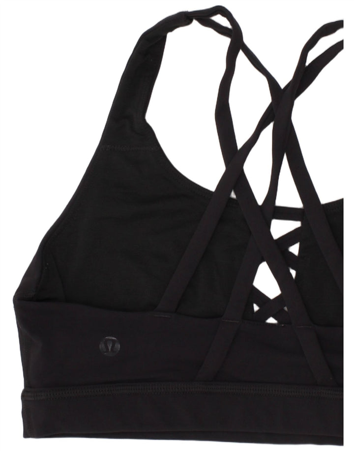 Lululemon Dame Sport BH Top US 6 Medium Black Sports