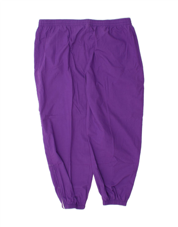 VINTAGE Womens Graphic Full Tracksuit UK 20 2XL Purple Polyester Vintage Vintage and Second-Hand Vintage from Messina Hembry 