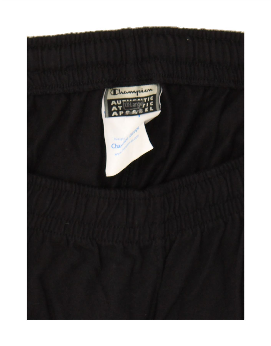 CHAMPION Mens Sport Shorts 2XL Black Cotton Vintage Champion and Second-Hand Champion from Messina Hembry 