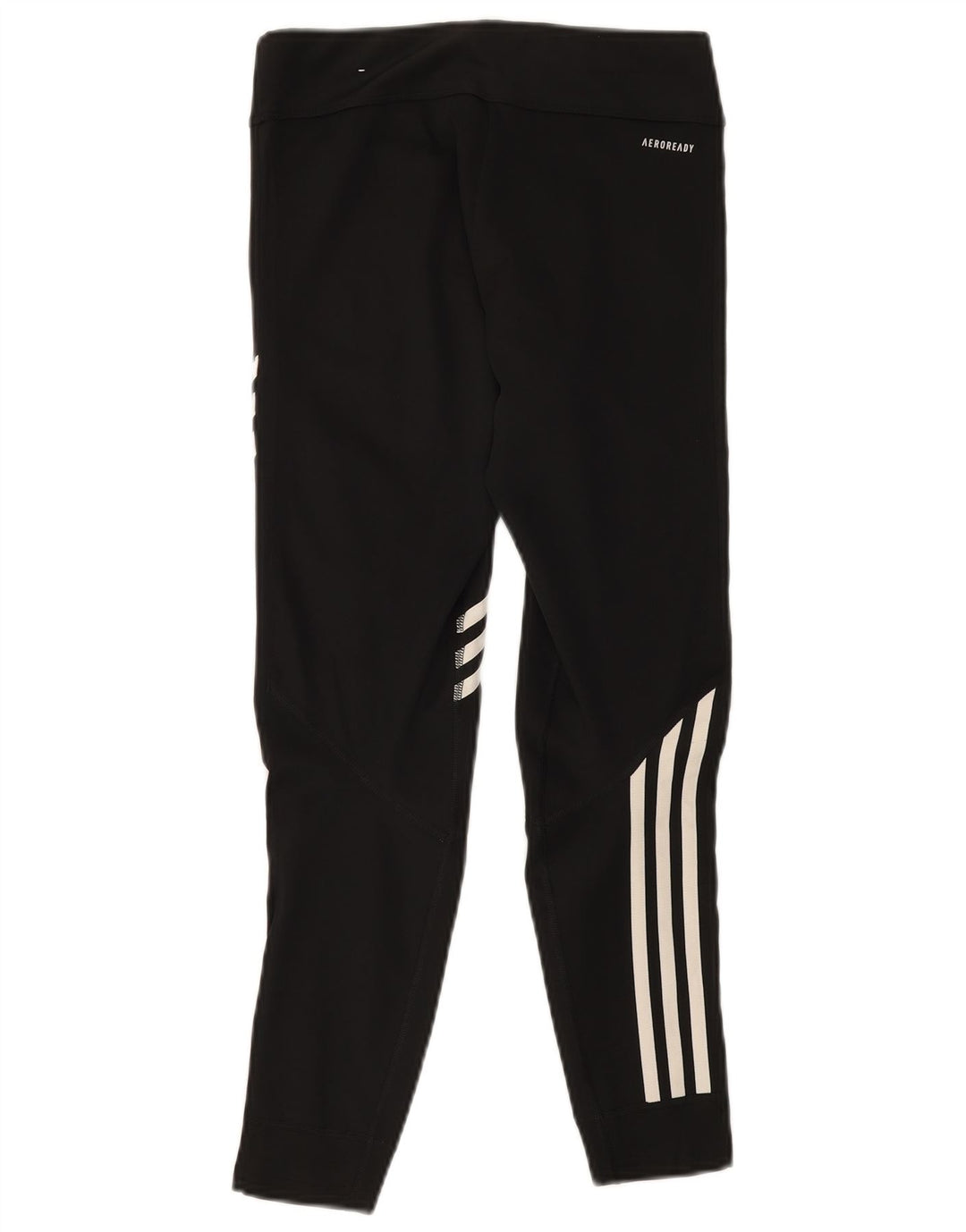 ADIDAS Womens Aeroready Tracksuit Trousers UK 10 Small Black Polyester