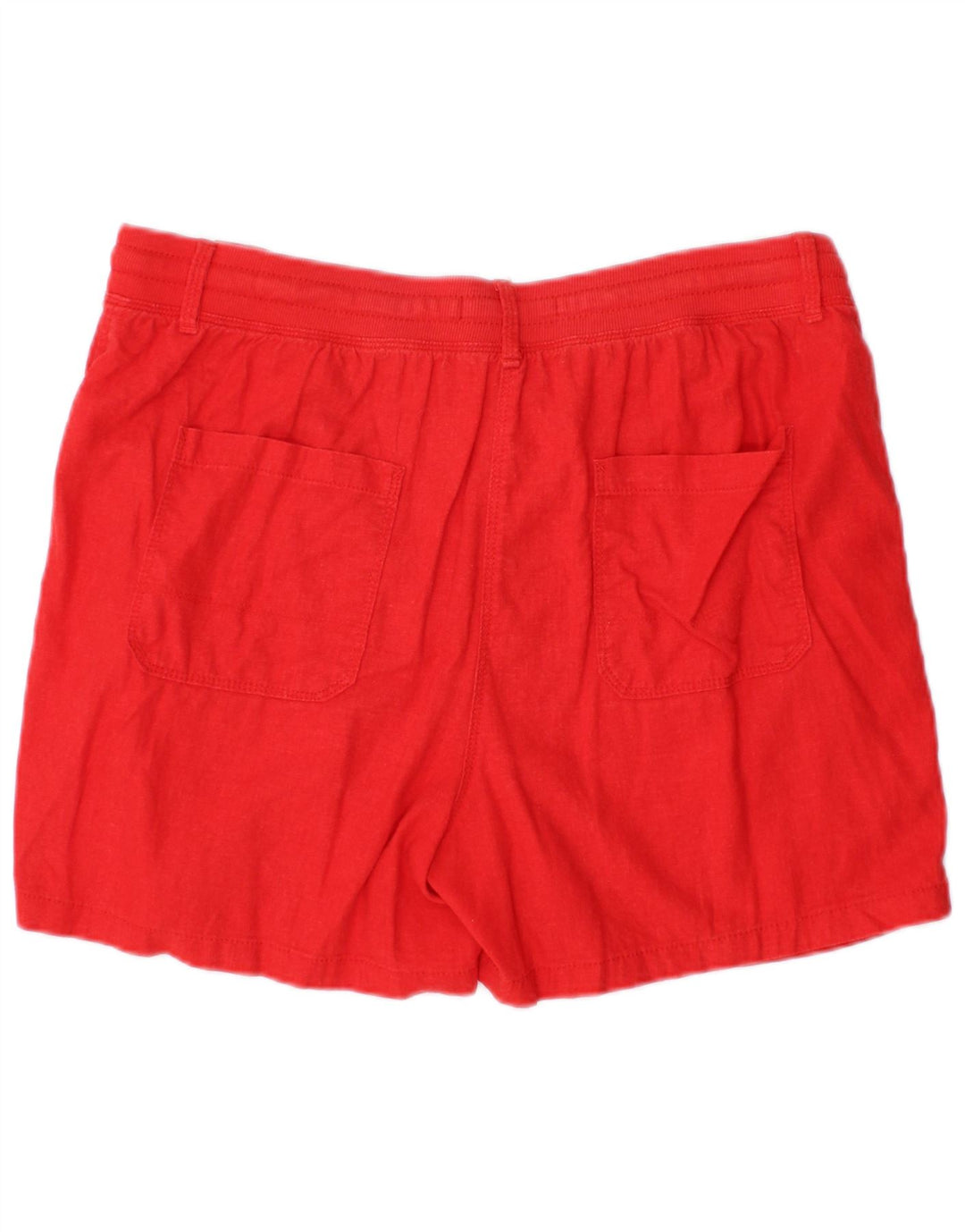 Marks & Spencer Chino Shorts til kvinder UK 14 Large W36 Red Linen