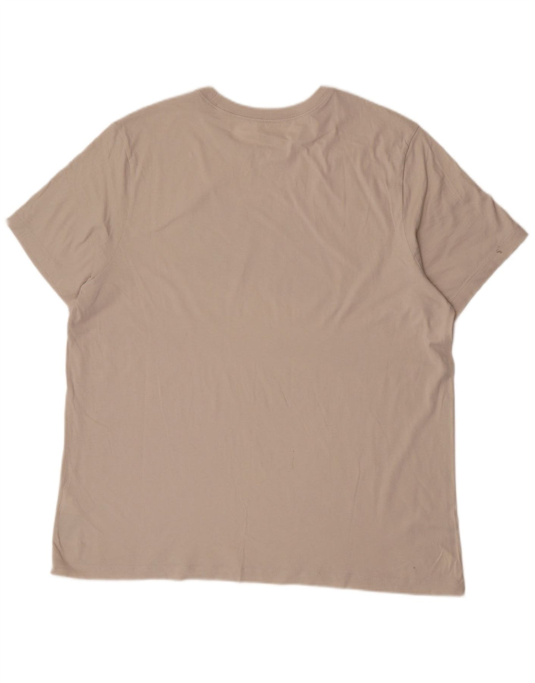 Nike grafisk T-shirt top til mænd 2XL beige bomuld