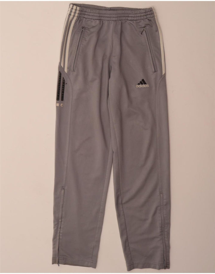 ADIDAS Træningsdragtsbukser til mænd UK 34/36 Small Grey Polyester