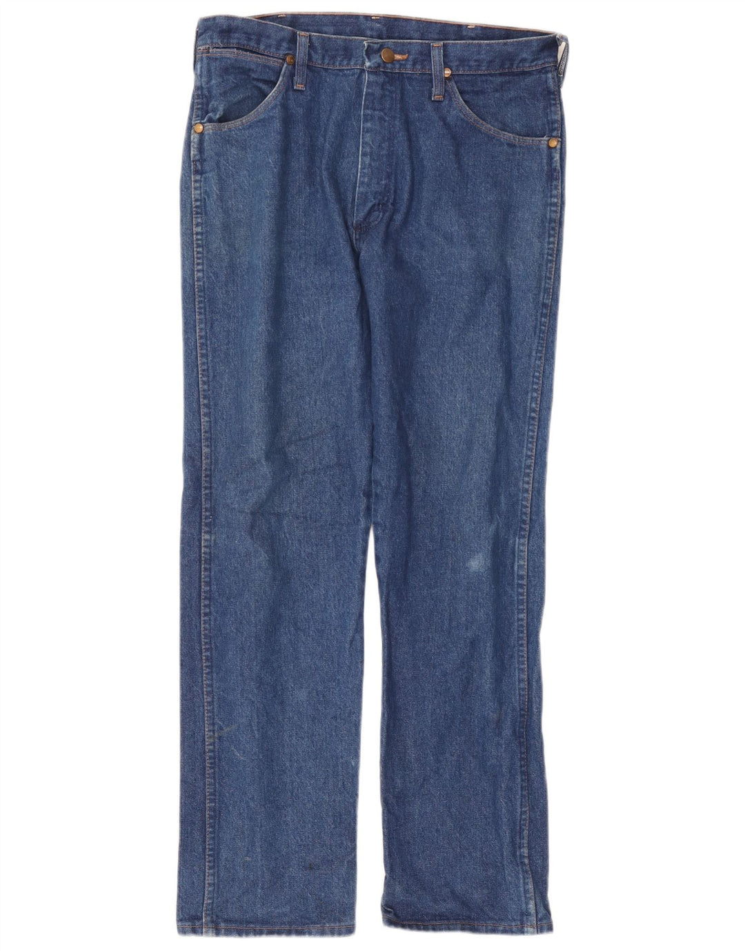 Wrangler Straight Jeans til mænd W32 L30 Blå