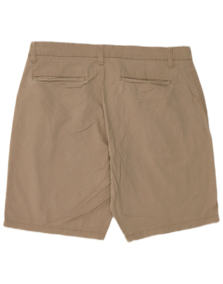 Harley Herre Chino Shorts W36 Stor Beige Bomuld