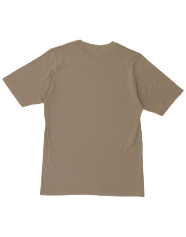 Reebok Herre T-Shirt Top Medium Khaki Bomuld