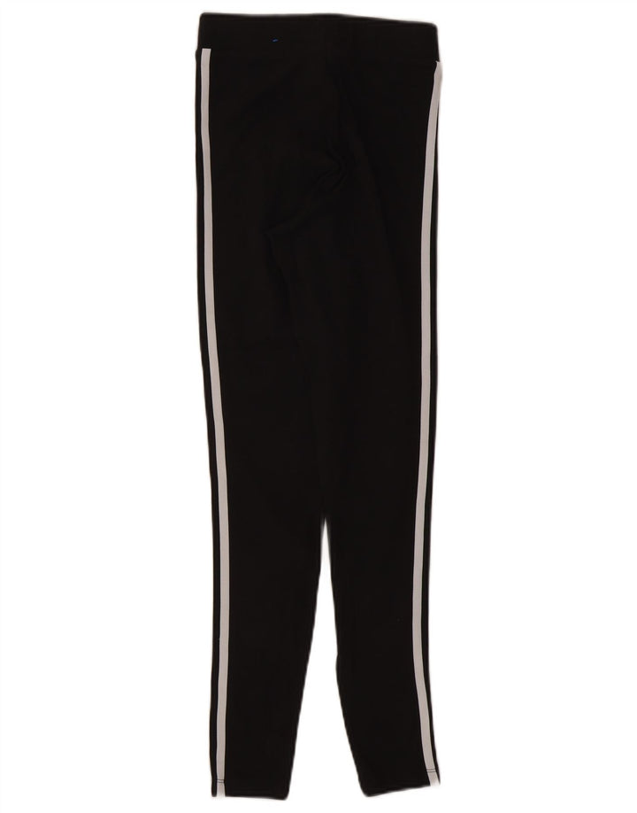 Adidas Dame Leggings UK 8 Small Black Bomuld
