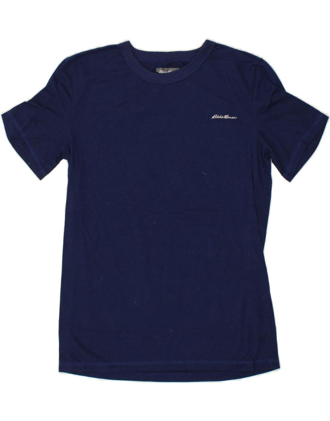 EDDIE BAUER Girls T-Shirt Top 14-15 Years Large  Navy Blue Polyester Vintage Eddie Bauer and Second-Hand Eddie Bauer from Messina Hembry 