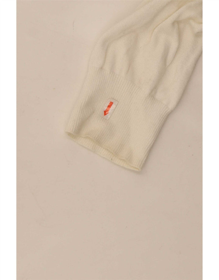 Tommy Hilfiger Herre Crew Neck sweater Medium White Colourblock