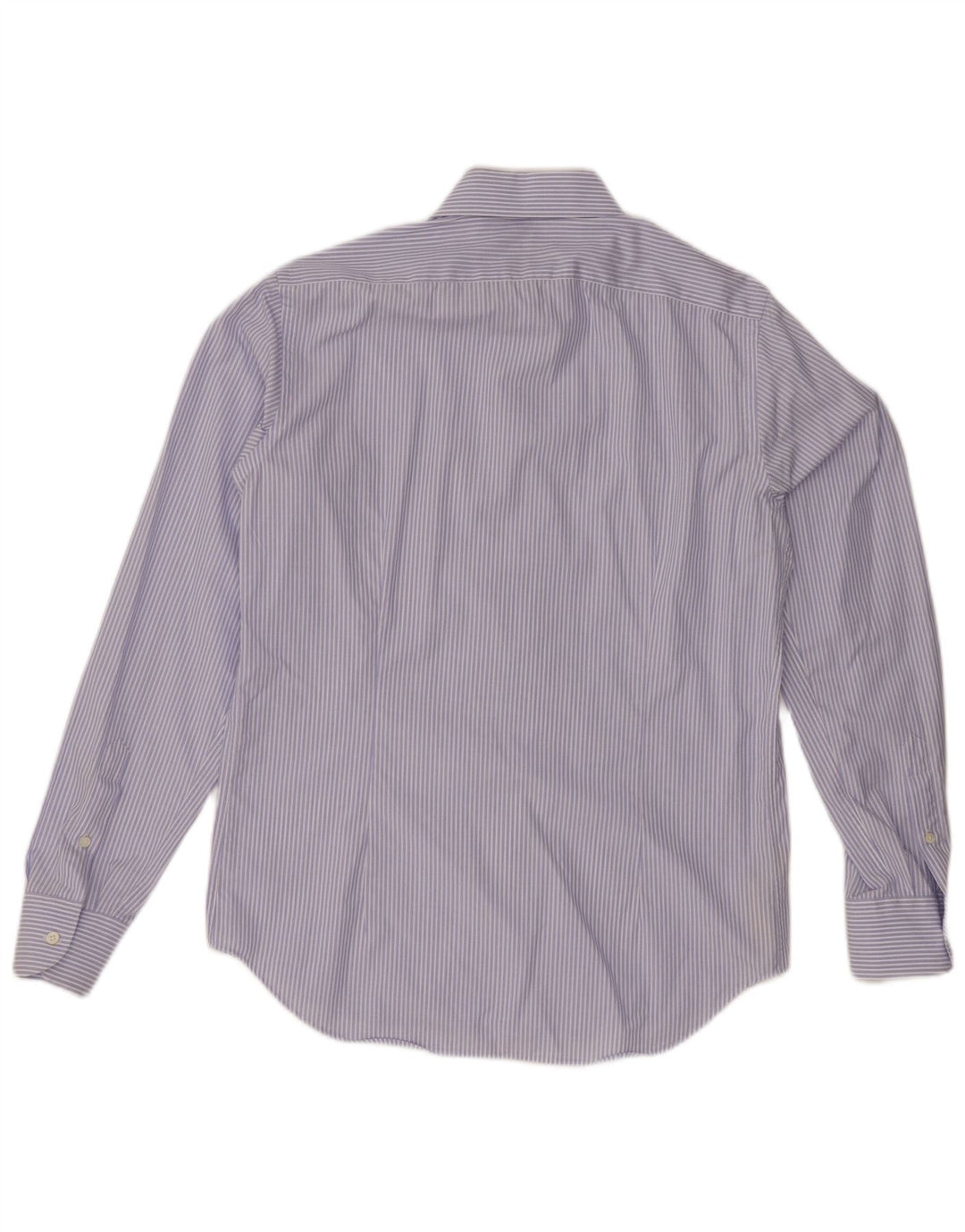 MASSIMO DUTTI Herreskjorte str. 15 38 Mellemblå nålestribet bomuld