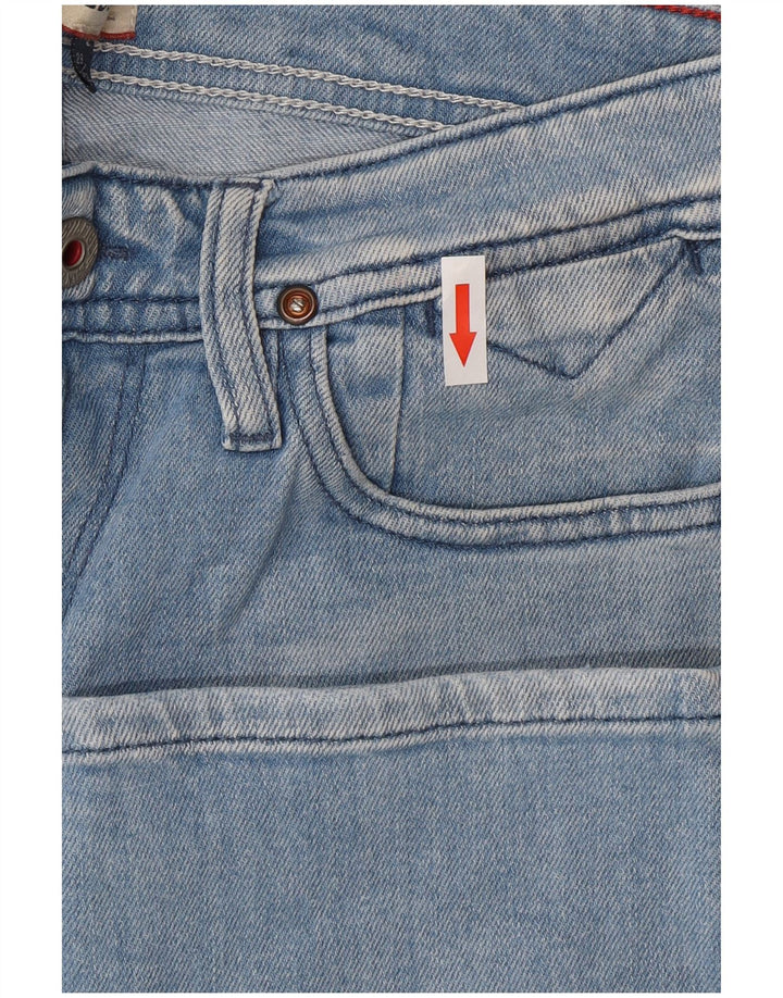 Tommy Hilfiger Dame Slim Jeans W29 L32 Blå Bomuld