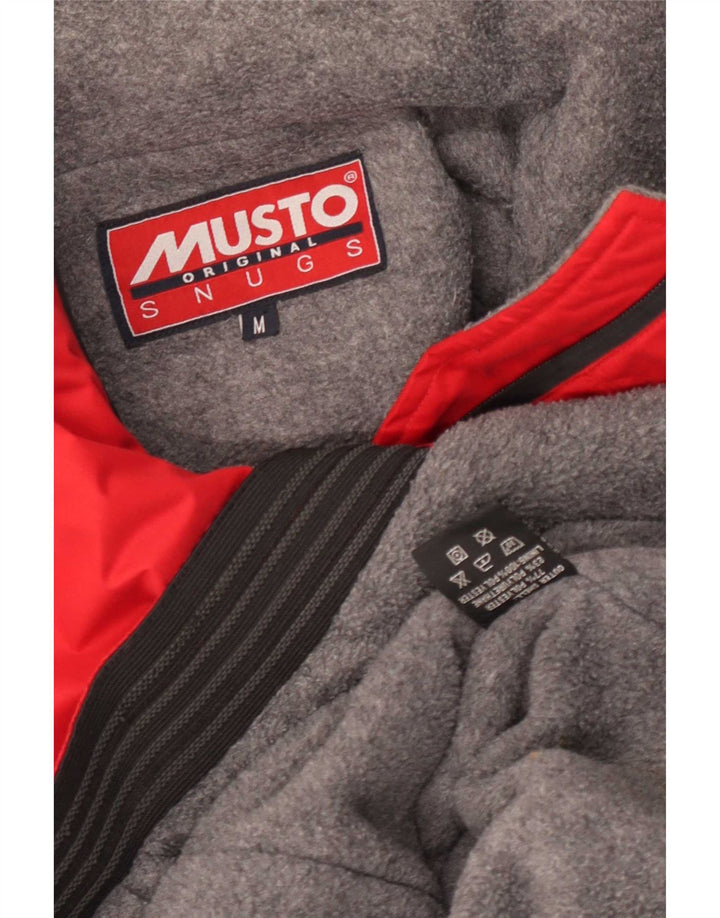 Musto Herre Windbreaker Jacket UK 38 Medium Rød Polyester