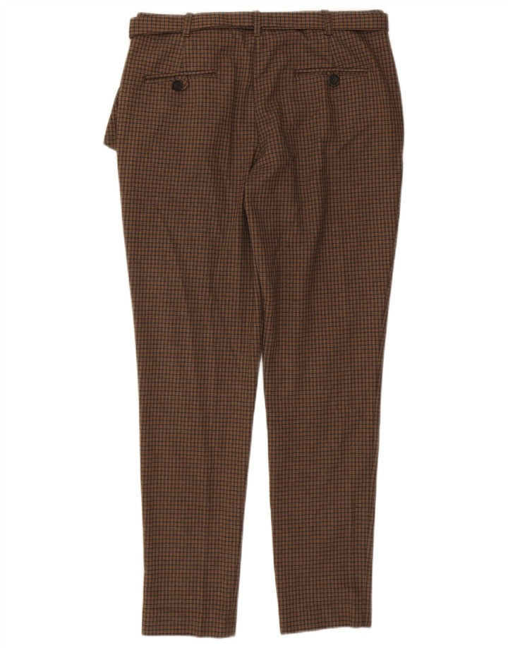 Zara Slim Chino Bukser Medium W28 L28 Brun ternet polyester