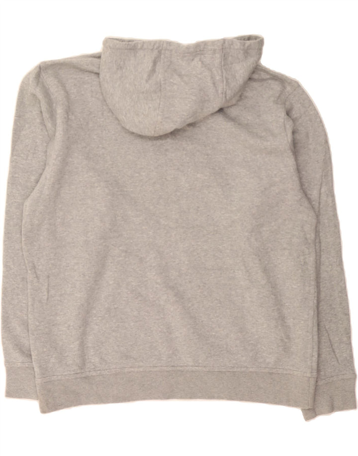 NIKE Mens Basketball Graphic Hoodie Jumper Medium Grey Cotton Vintage Nike and Second-Hand Nike from Messina Hembry 