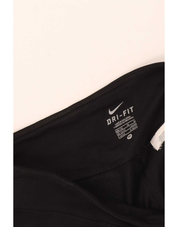 Nike Dame Dri Fit Capri Leggings UK 12/14 Medium Sort