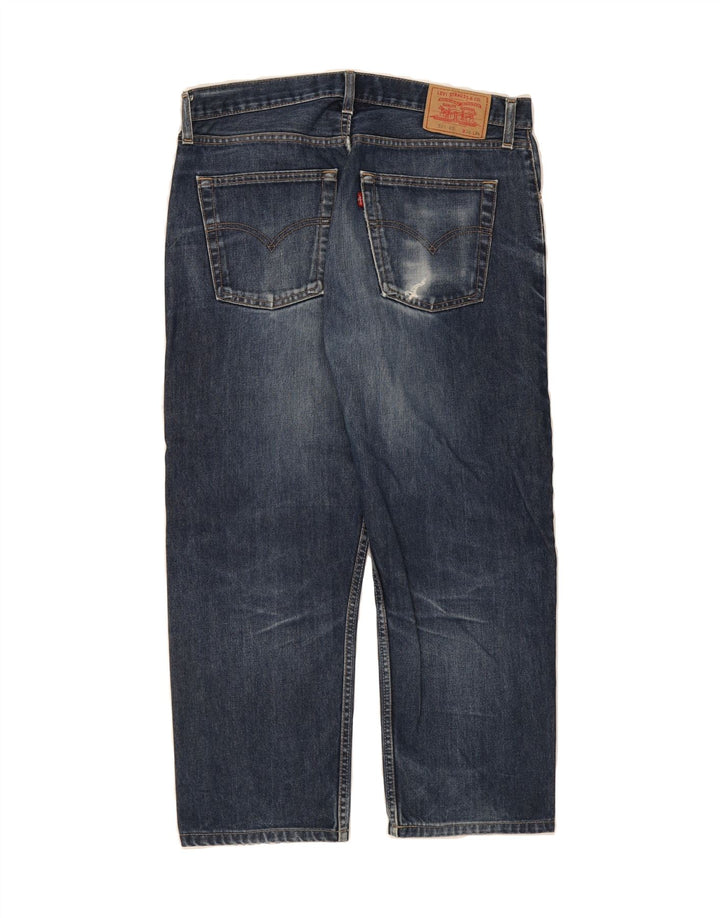 LEVI'S Mens 521 Tapered Jeans W38 L26 Blue Cotton Vintage Levi's and Second-Hand Levi's from Messina Hembry 