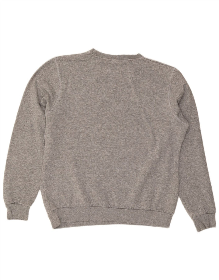 Ellesse Dame Sweatshirt Jumper UK 18 XL Grå Bomuld