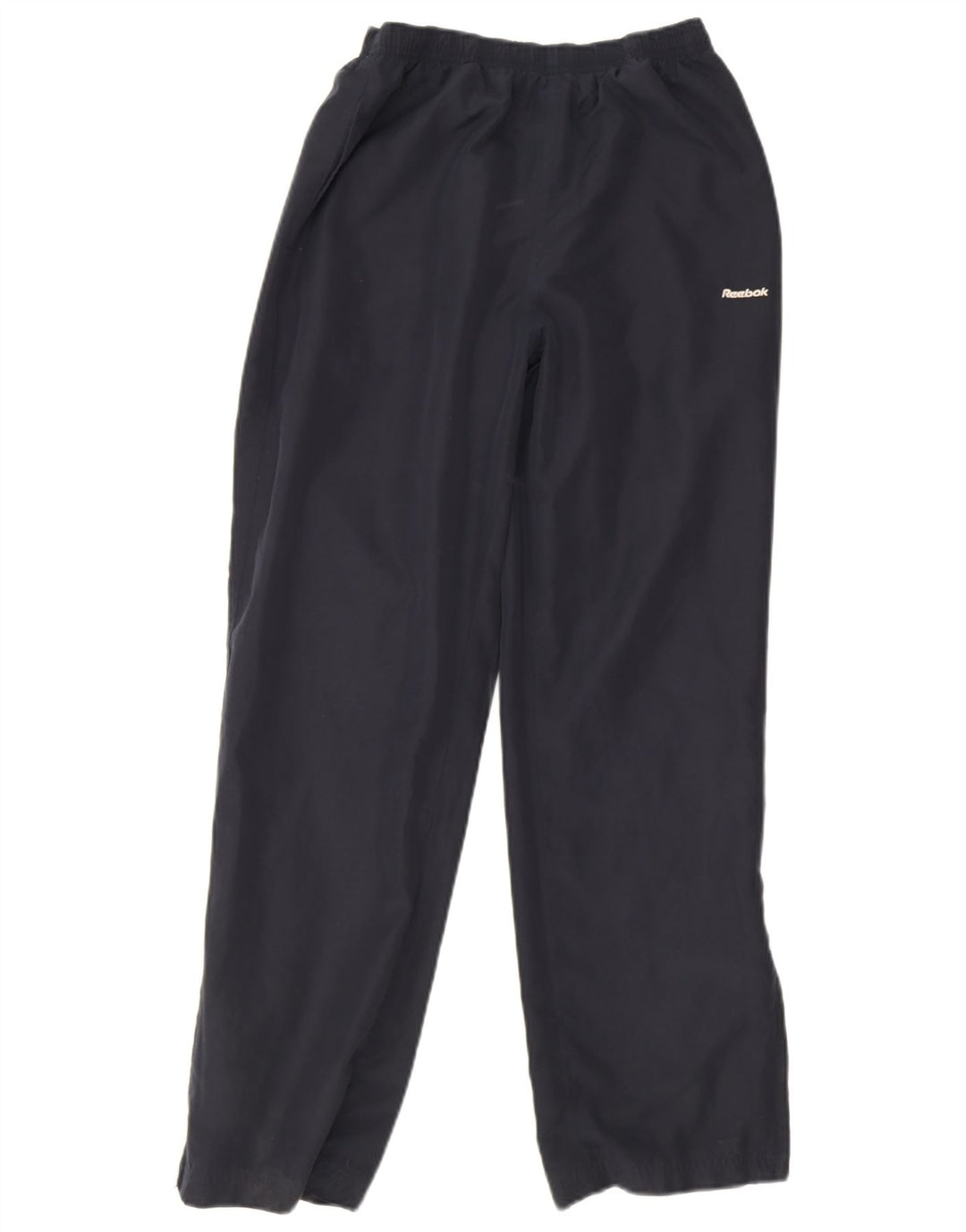 Reebok Womens træningsdragt Bukser UK 10 Small Navy Blue Polyester