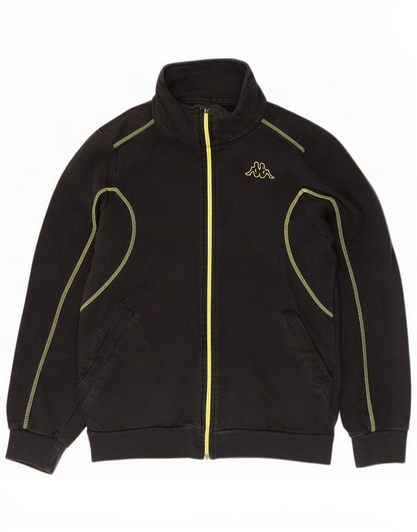 Kappa Træningsdragt til mænd Topjakke Small Black Cotton