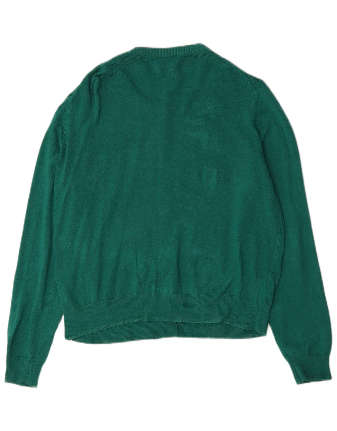 Marks & Spencer Dame Cardigan Sweater UK 16 Large Green Viscose