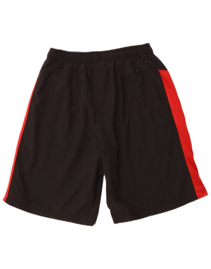 NIKE Sportshorts til mænd, store sorte Colourblock Polyester