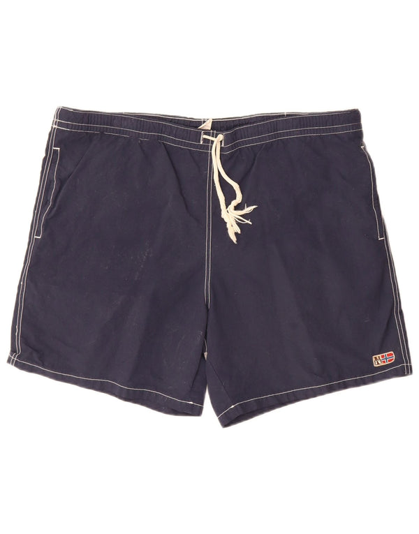 Napapijri Badeshorts til mænd store marineblå polyamid
