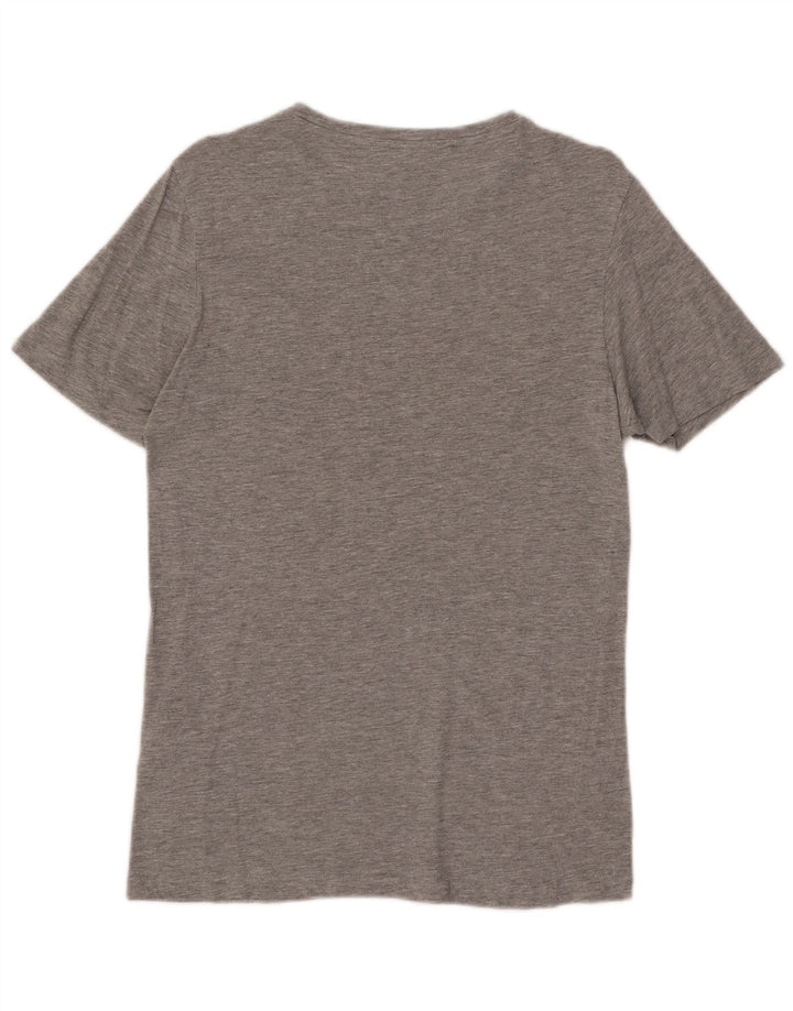 Jack & Jones Herre T-shirt Top Lille grå Flecked Bomuld