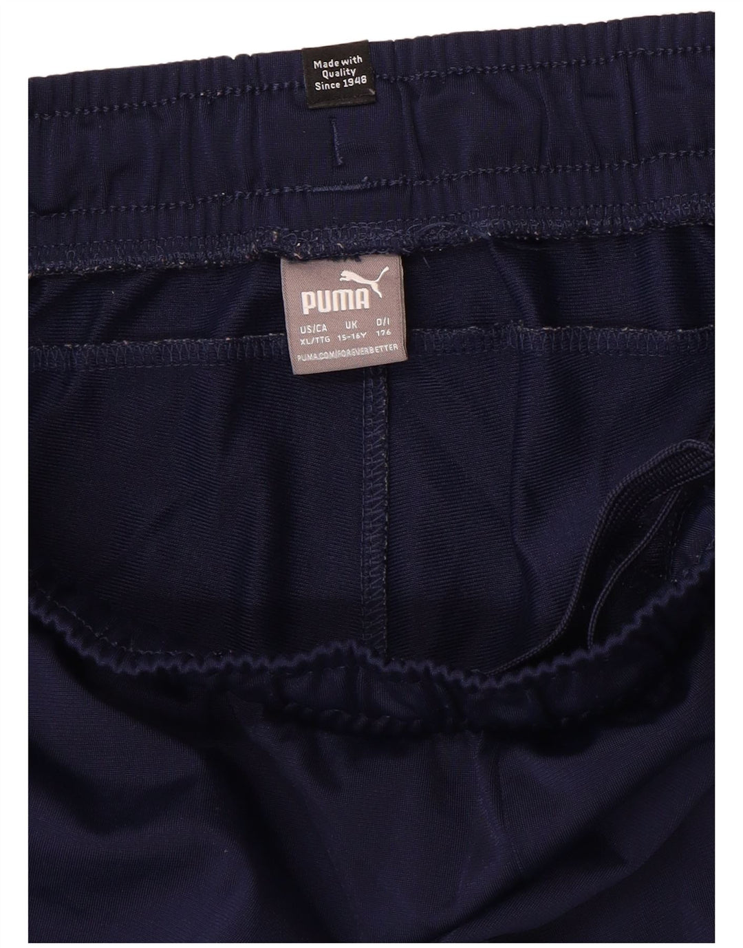 PUMA Træningsdragt til drenge Bukser Joggers 15-16 år Marineblå