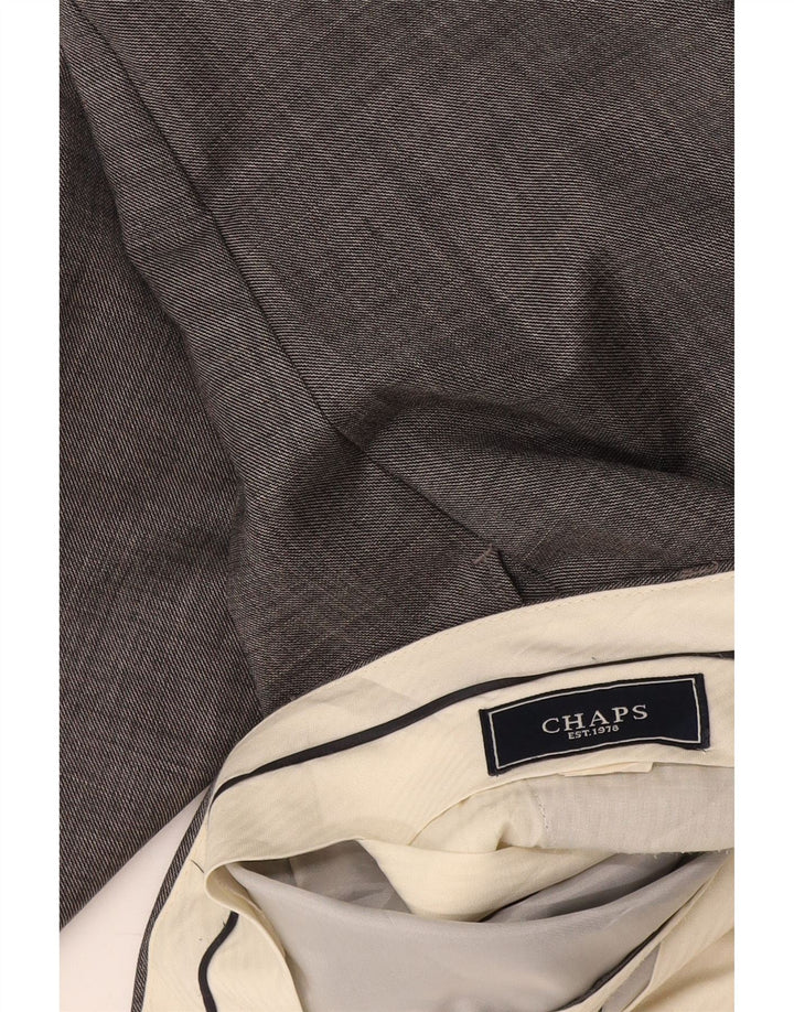 Chaps Herre Pegged Suit Bukser W34 L31 Grå