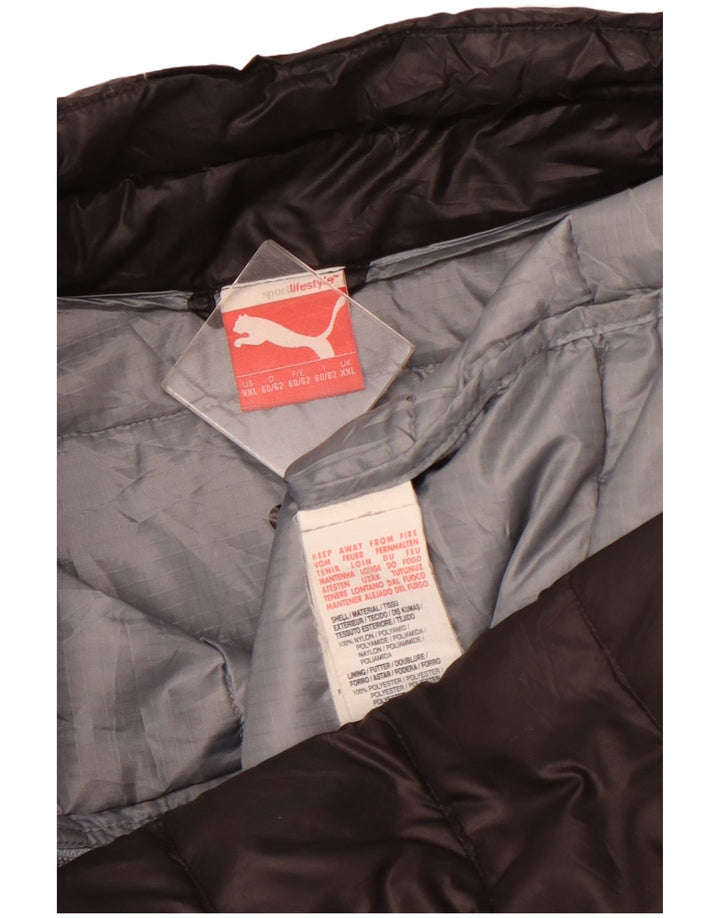 PUMA Polstret Herrejakke UK 44 2XL Sort Nylon