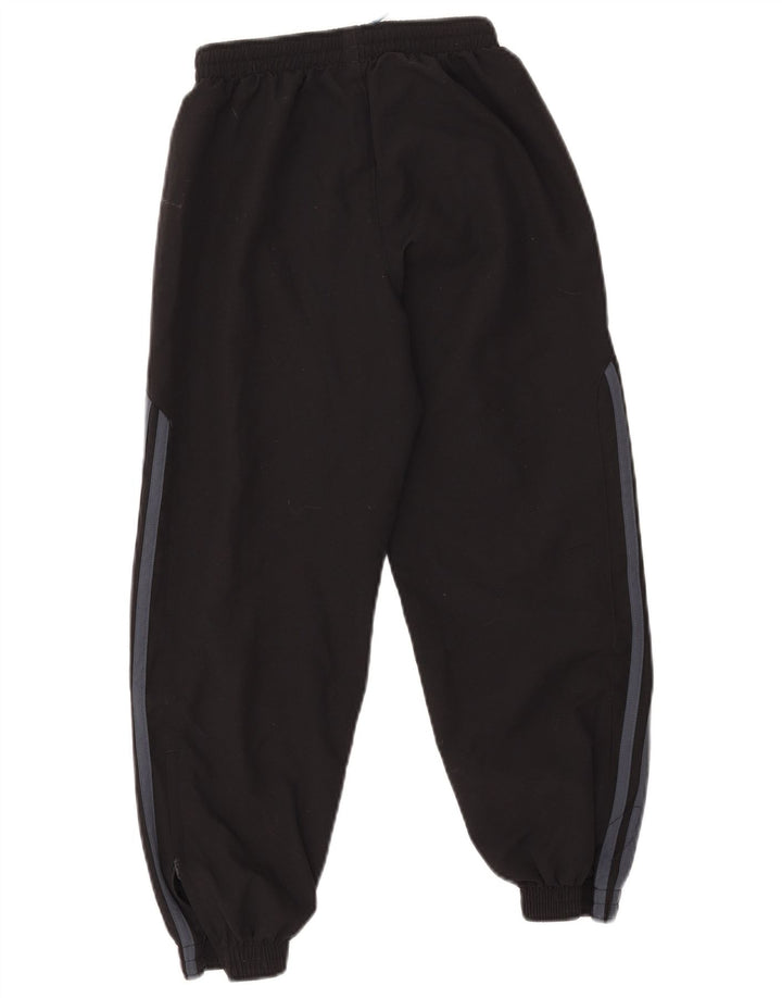 Adidas Drenge Træningsdragt Bukser Joggers 9-10 År Sort Polyester